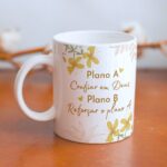 Confiar em DEUS - Arte Avulsa Caneca