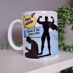 Meu Herói vence de joelhos - Arte Avulsa Caneca