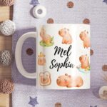 Capivarinha- Arte Avulsa Caneca Escolar
