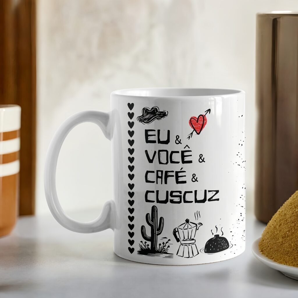 IMG-Divulgacao-2-scaled-6 Eu, você, café e cuscuz - Arte Avulsa Caneca - Imagem 1