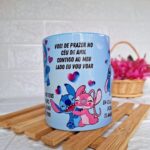Stitch - Música Farol das Estrelas - 4 Artes Avulsa Caneca - Imagem 4