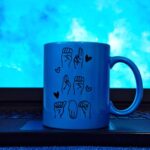 Eu te amo - em LIBRAS - 4 Artes Avulsa Caneca - Imagem 4