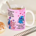 Stitch - Música Farol das Estrelas - 4 Artes Avulsa Caneca - Imagem 2