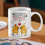 Entre 8 bilhões de pessoas, eu tive a sorte... - 5 Artes Avulsa Caneca