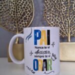 Pai, nunca te vi desistir, sempre te vi orar - Arte Avulsa Caneca