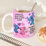 Stitch - Música Farol das Estrelas - 4 Artes Avulsa Caneca - Imagem 6