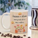 Ensinar e deixar uma parte de si nos outros - Arte Avulsa Caneca