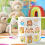 Ursinhos- Arte Avulsa Caneca Escolar