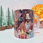 O maior presenteu ELE nos deu - Arte Avulsa Caneca