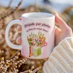 Obrigado por plantar as flores do nosso futuro - Arte Avulsa Caneca
