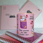 Queria ser poeta, mas poeta não posso ser - 6 Artes Avulsa Caneca - Imagem 3