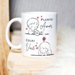 Plantei AMOR, colhi VOCÊ - 4 Artes Avulsa Caneca - Imagem 3