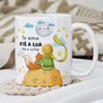 O Pequeno Príncipe - Te amo até a lua, ida e volta - 5 Artes Avulsa Caneca