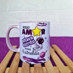 Nosso amor estava escrito nas estrelas - 2 Artes Avulsa Caneca