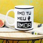 É a moça mais linda de toda cidade - masculina e feminina - 4 Artes Avulsa Caneca - Imagem 4