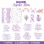 Agosto Lilás - Kit Digital