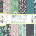 Papel Digital Lhama