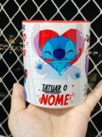 Lista do que não fazer - Stitch - Arte Avulsa Caneca - Imagem 2