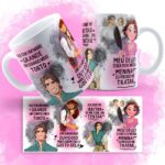Sorriso Torto - Enrolados Ela - Arte Avulsa Caneca