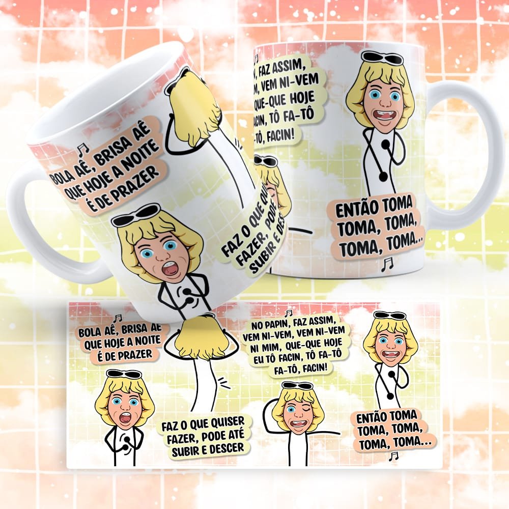 MOCKUP-22 Bola aê - Arte Avulsa Caneca - Imagem 1