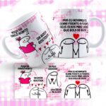 Moça do Cabelo Bonito - Arte Avulsa Caneca - Imagem 2