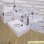 Moldes Limpos Caixas e Sacola