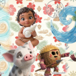 Moana Baby 3D - Kit Digital