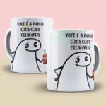 Coca Cola Geladinha FLORK - 3 Artes Avulsa Caneca