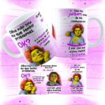 Fiona - Não sou eu que tenho problemas, ok - Arte Avulsa Caneca