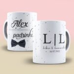 Padrinhos de Casamento - 2 Artes Avulsa Caneca