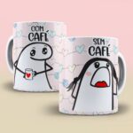 Com/Sem FLORK - 3 Artes Avulsa Caneca - Imagem 3