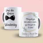 Pai e Mãe dos Noivos - 2 Artes Avulsa Caneca (Ana Melim)
