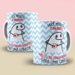Você merece o mundo FLORK - 4 Artes Avulsa Caneca - Imagem 2