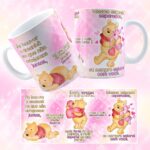 Se Houver o amanhã em que não estejamos juntos POOH - 2 Artes Avulsa Caneca
