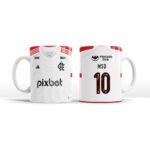 Flamengo- Clube Brasileiro Série A 2024 - 2 Artes Avulsa para Caneca - Imagem 2