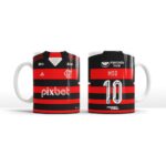 Flamengo- Clube Brasileiro Série A 2024 - 2 Artes Avulsa para Caneca