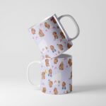 Capivara - Arte Avulsa Caneca + Elementos