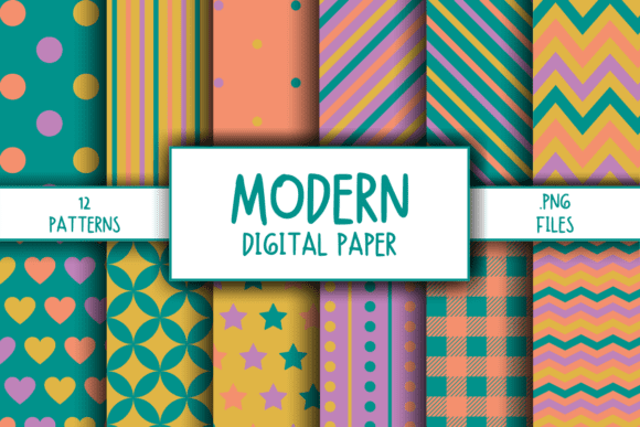 Modern-Pattern-Digital-Paper-6453946 Papel Digital Moderna - Imagem 1