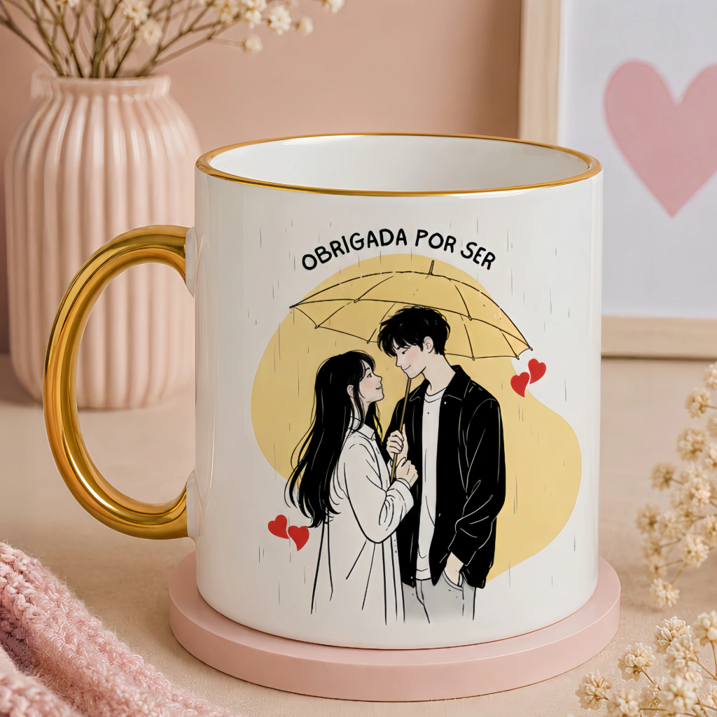 Obrigado-por-ser-o-meu-Porto-Seguro Obrigado por ser o meu Porto Seguro - Arte Avulsa Caneca - Imagem 1