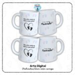 Padrinhos Quer estar comigo - Arte Avulsa Caneca