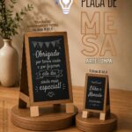Moldes Mockups Placa de Mesa