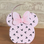 Moldes Caixa Bolsinha - Minnie/Mickey