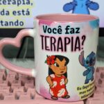 Stitch Agressividade Crônica - Arte Avulsa Caneca