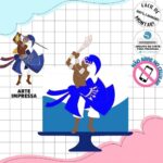 Orixá Ogum - Topo de Bolo