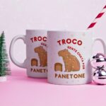 Troco gente chata por Panetone - Arte Avulsa Caneca