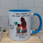 11 vidas para filho moreno - Arte Avulsa Caneca - Imagem 3