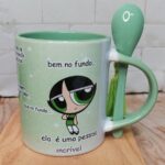 Carisma de uma cerca elétrica - DOCINHO - Arte Avulsa Caneca