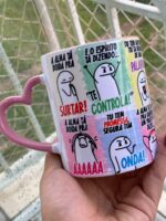 A Alma tá doida pra surtar - Arte Avulsa Caneca