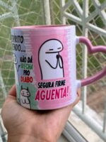 A Alma tá doida Flork -  Arte Avulsa Caneca - Imagem 3