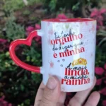 Minha Rainha (Vermelha) - Arte Avulsa Caneca
